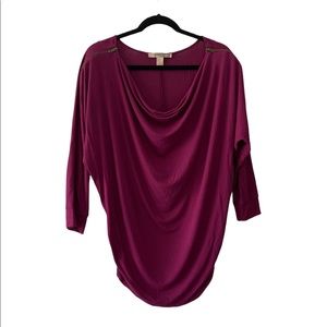Long sleeve Magenta Top